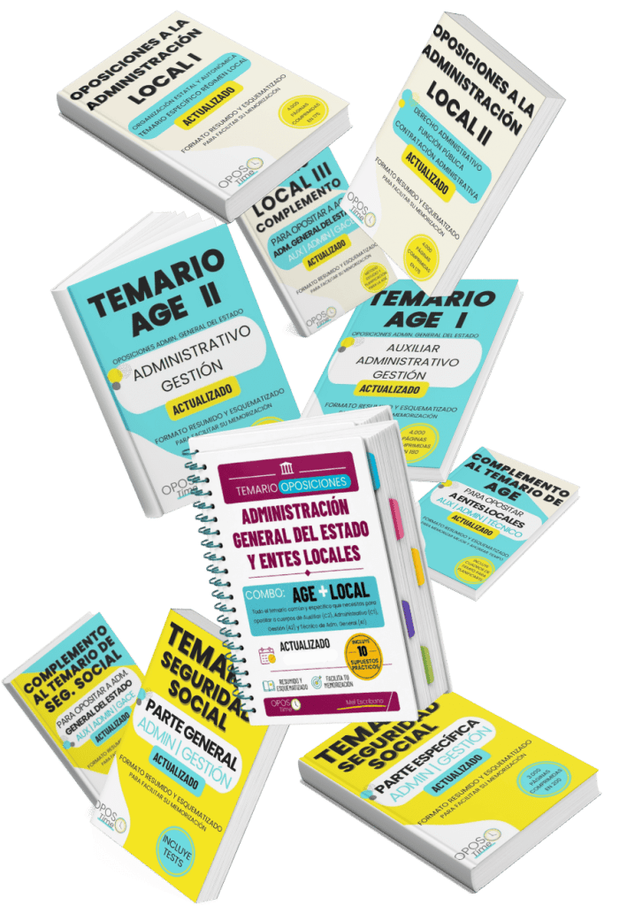 Libros resumidos para preparar oposiciones