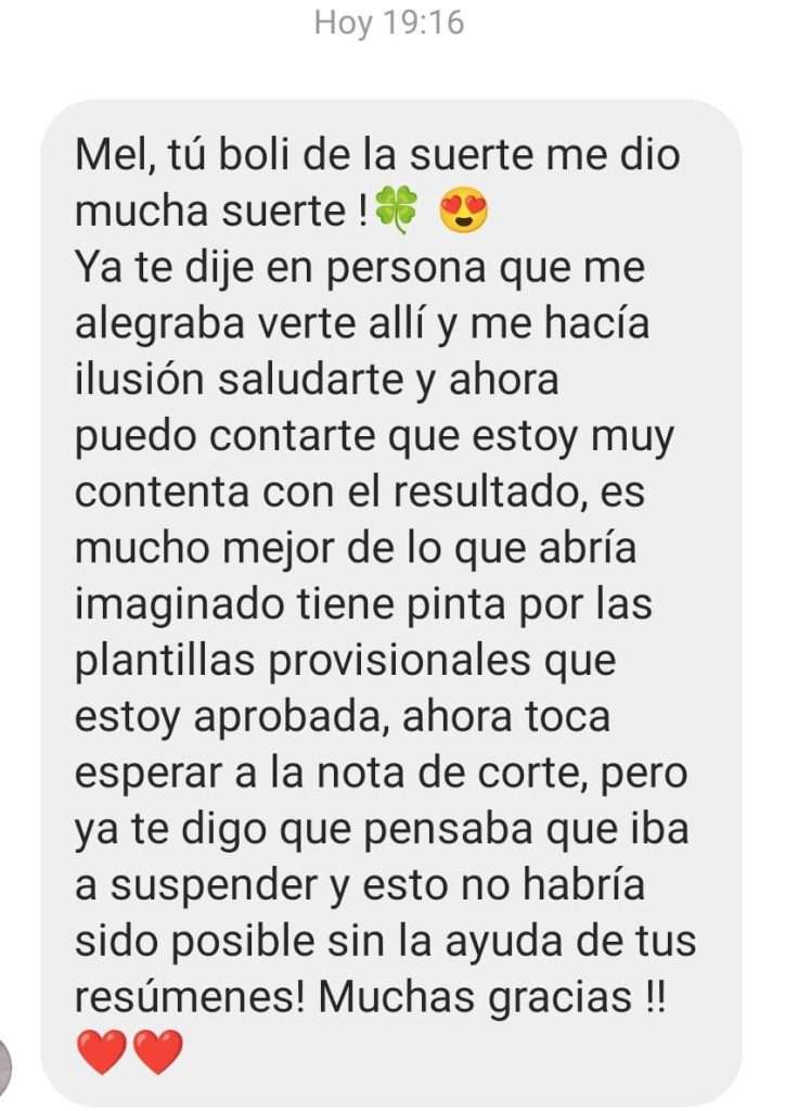 Testimonio resumenes de oposiciones - opostime 34