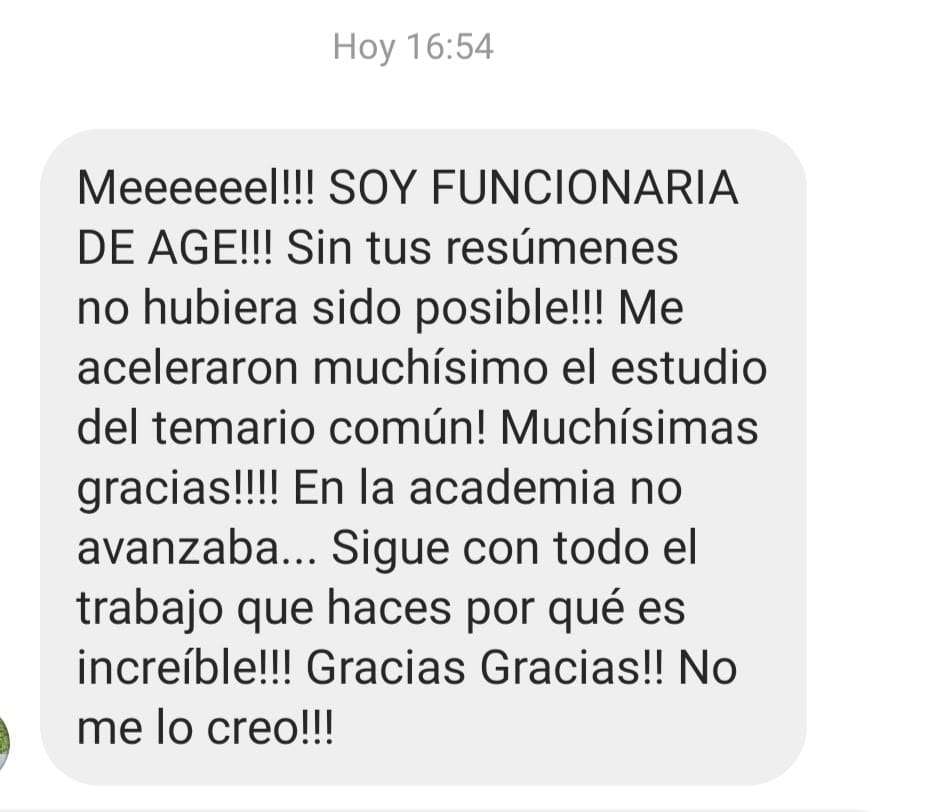 Testimonio resumenes de oposiciones - opostime 35