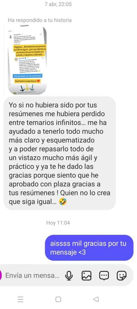 Testimonio resumenes de oposiciones - opostime 74