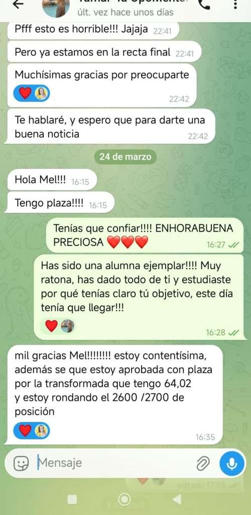 Testimonio resumenes de oposiciones - opostime 79