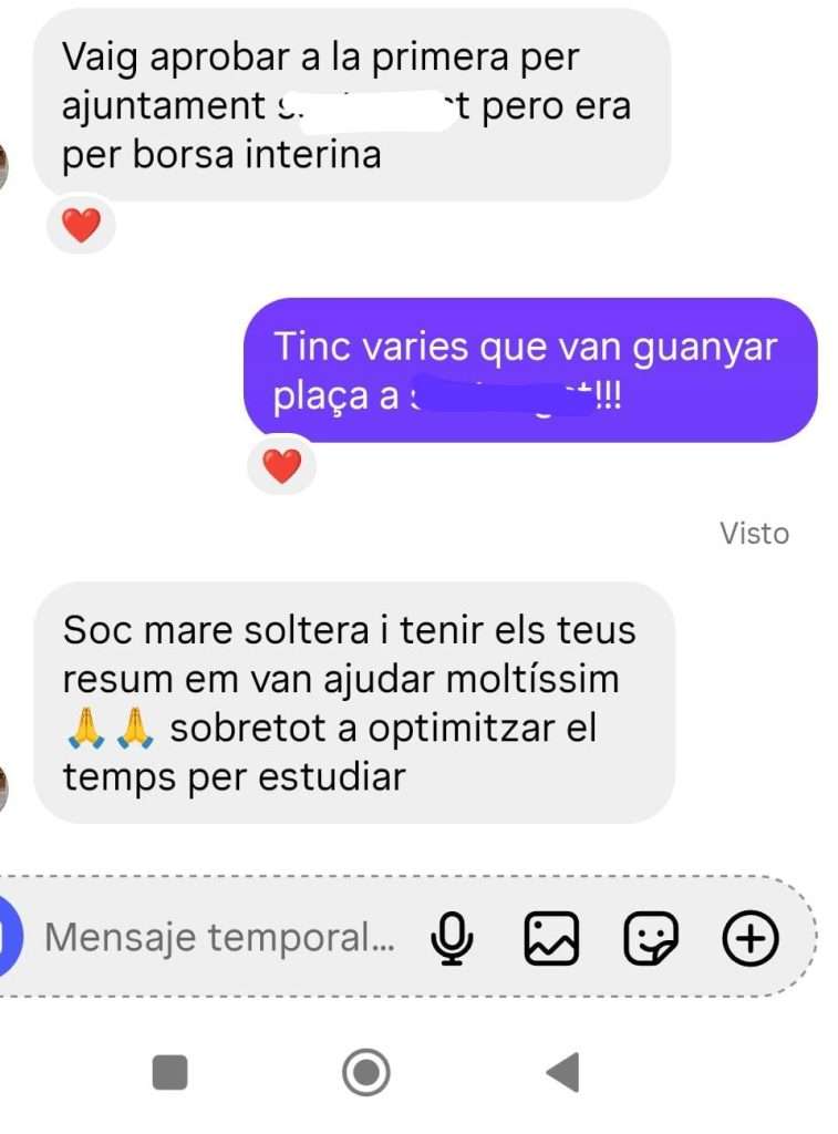 Testimonio resumenes de oposiciones - opostime 81