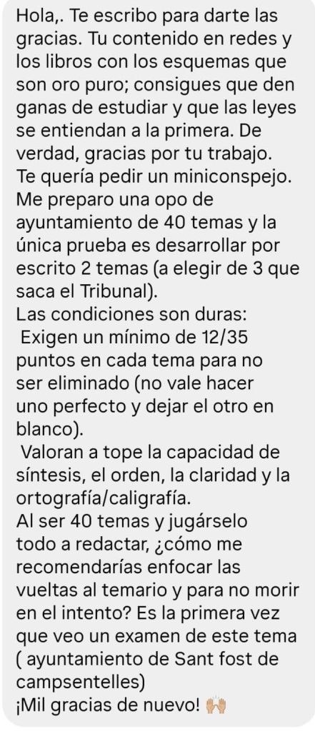 Testimonio resumenes de oposiciones - opostime 89