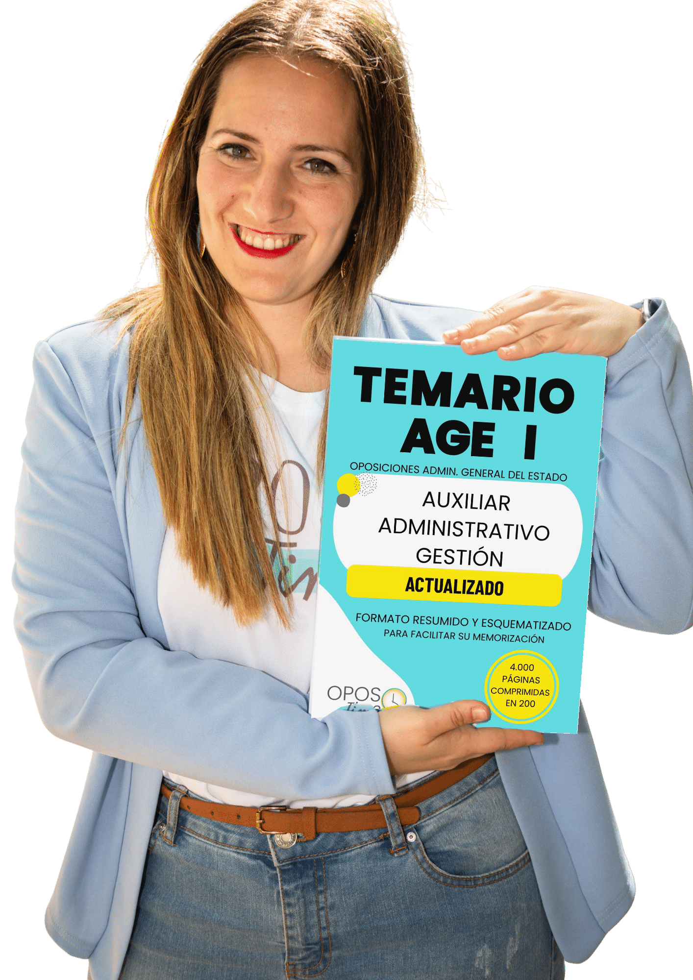 Mel Escribano en su fotografía original con el libro AGE I y la portada actualizada